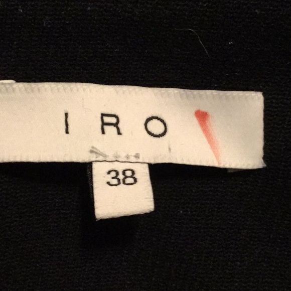 IRO asymmetric black jacket - Picture 7 of 8